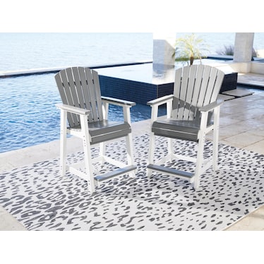 TRANSVILLE OUTDOOR COUNTER HEIGHT BAR STOOL (SET OF 2)