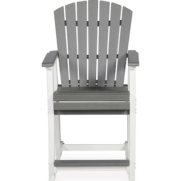 TRANSVILLE OUTDOOR COUNTER HEIGHT BAR STOOL (SET OF 2)