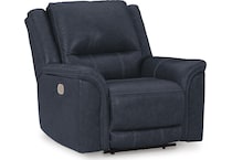 trasimeno ocean power leather recliner   