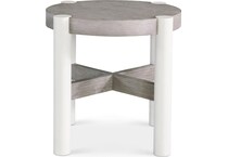 trianon gris   quarry end table   