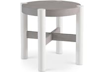 trianon gris   quarry end table   