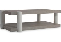 trianon natural white cocktail table   