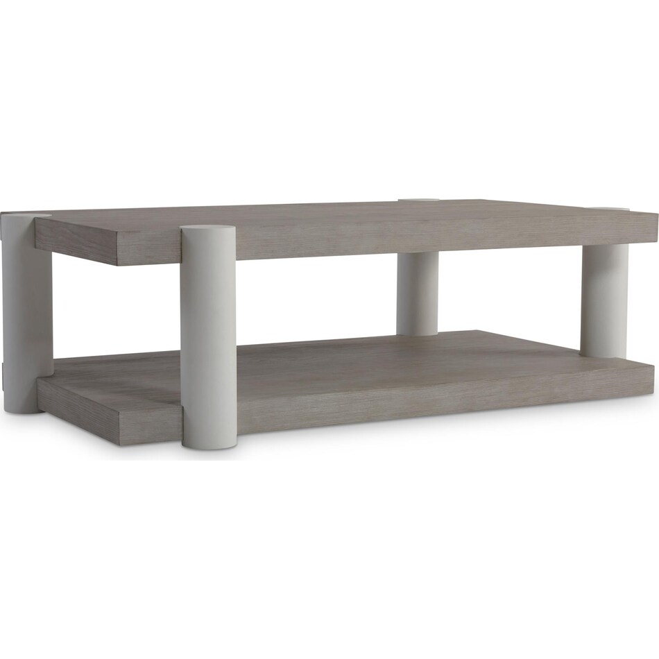 trianon natural white cocktail table   