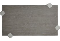 trianon natural white cocktail table   