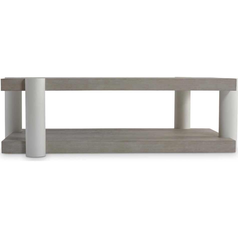 trianon natural white cocktail table   