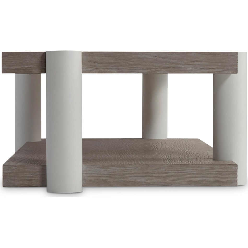 trianon natural white cocktail table   