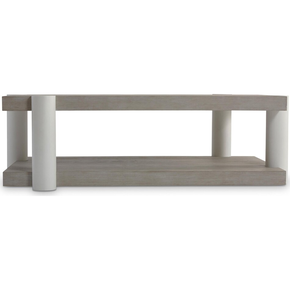 trianon natural white cocktail table   
