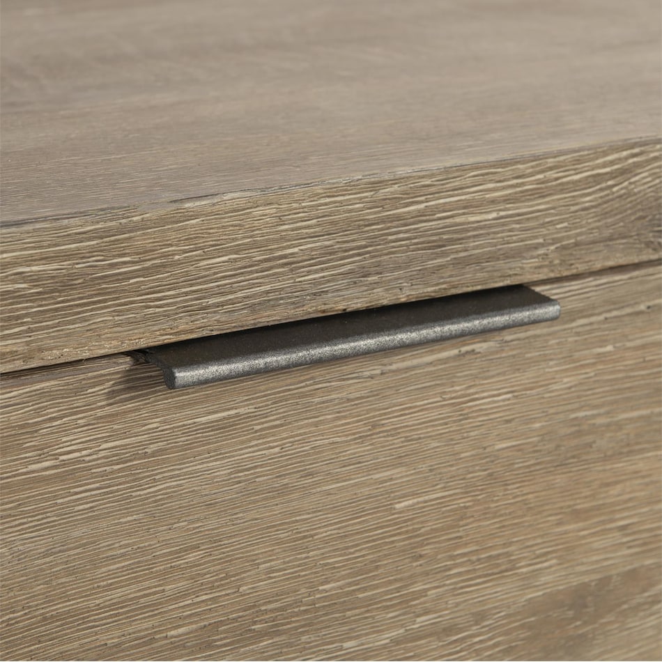 tribeca brown rustic nightstand   