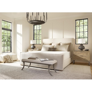 TRIBECA UPHOLSTERED KING BED