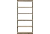 tribeca brown accent bookcase   