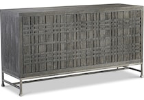 tribeca brown sideboard server   