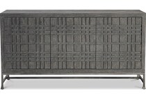 tribeca brown sideboard server   