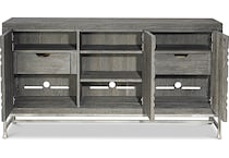 tribeca brown sideboard server   