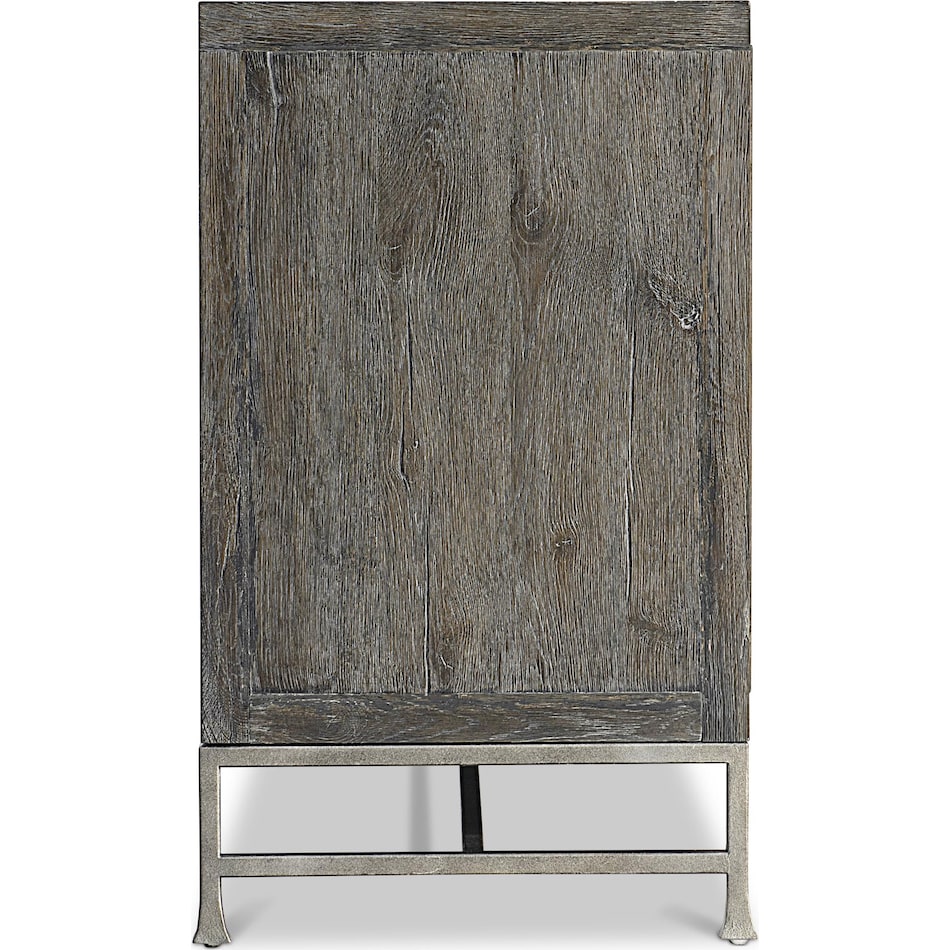 tribeca brown sideboard server   