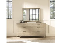 tribeca rustic mirror   