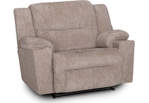 tricounty brown rocker recliner   
