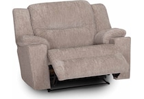 tricounty brown rocker recliner   