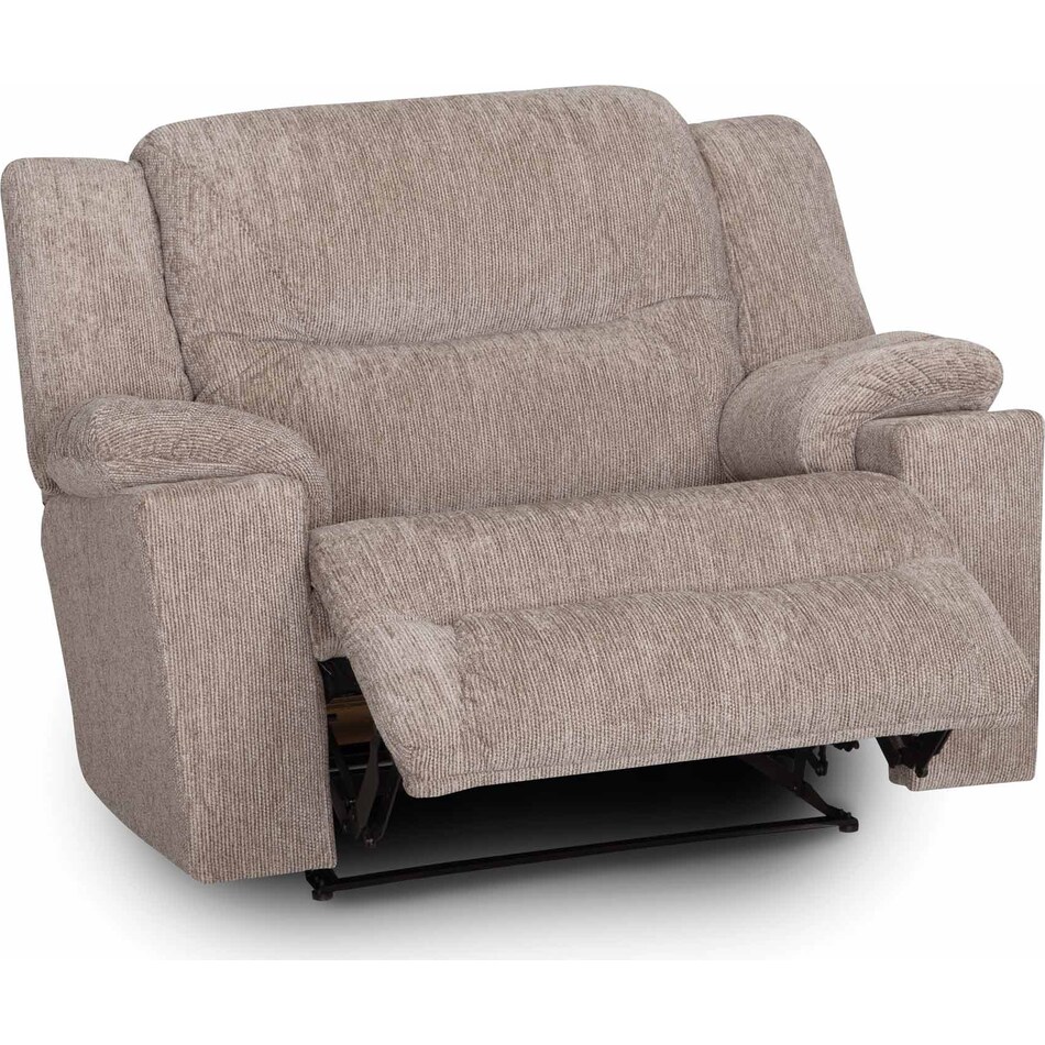 tricounty brown rocker recliner   