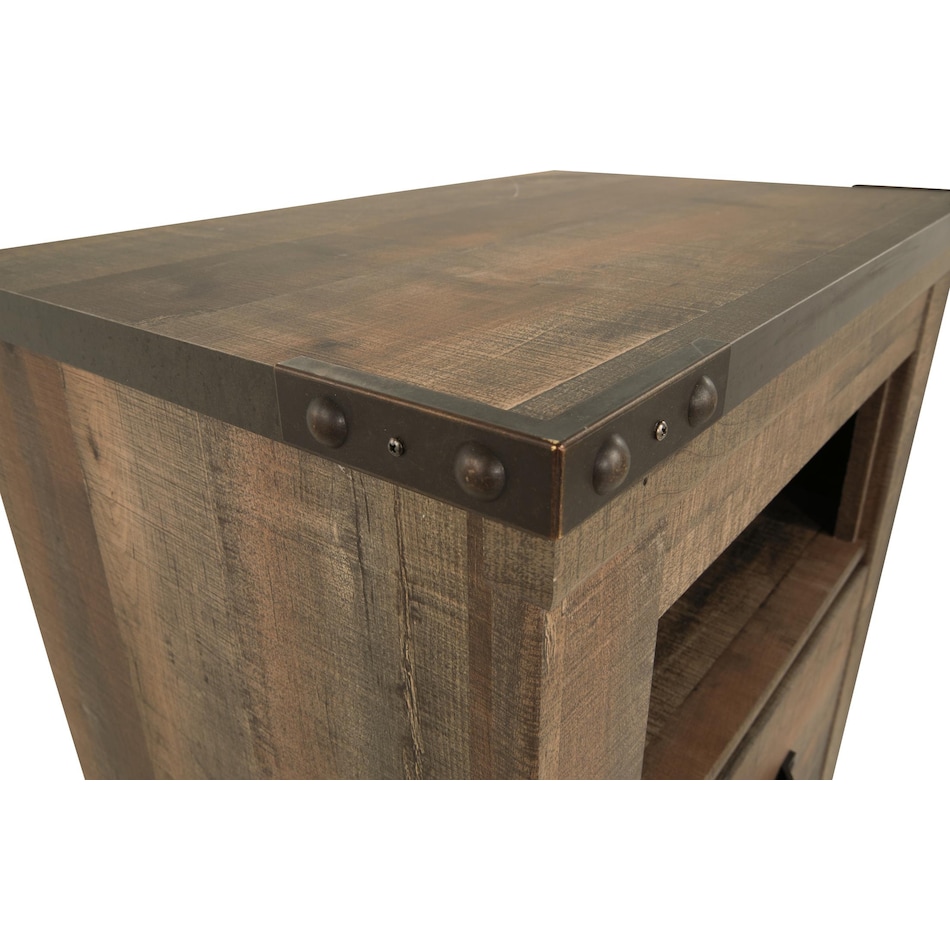 trinell brown nightstand   
