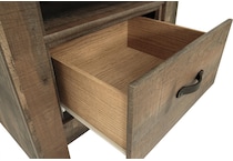 trinell brown nightstand   
