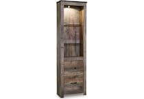 trinell brown pier book case   