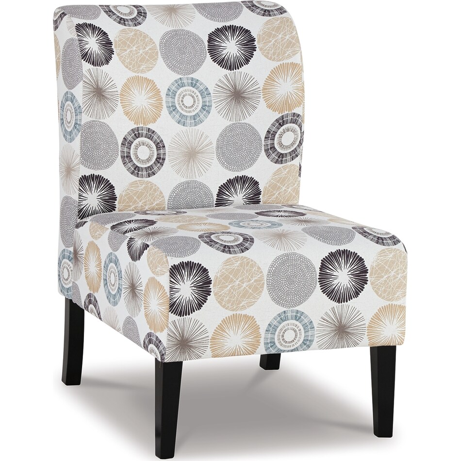triptis grey accent chair   
