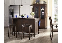 trisha yearwood home cocoa counter chair   