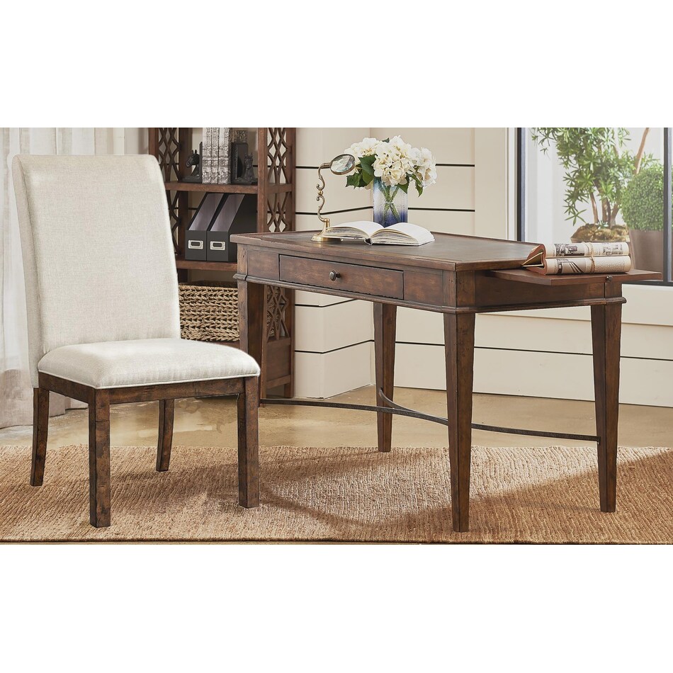trisha yearwood home cocoa desk chair   