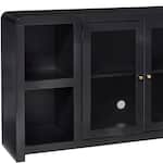 troy black console   