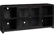 troy black console   