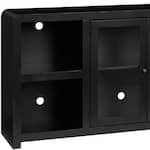 troy black console   