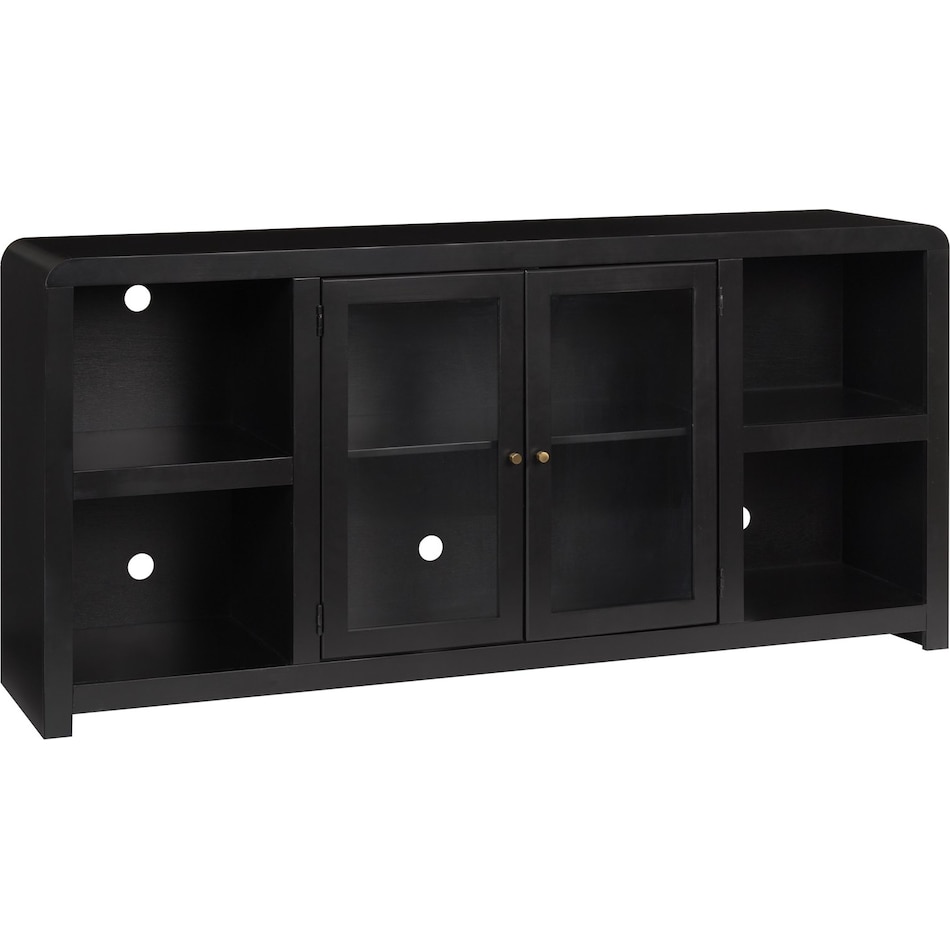 troy black console   