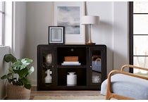 troy black console   