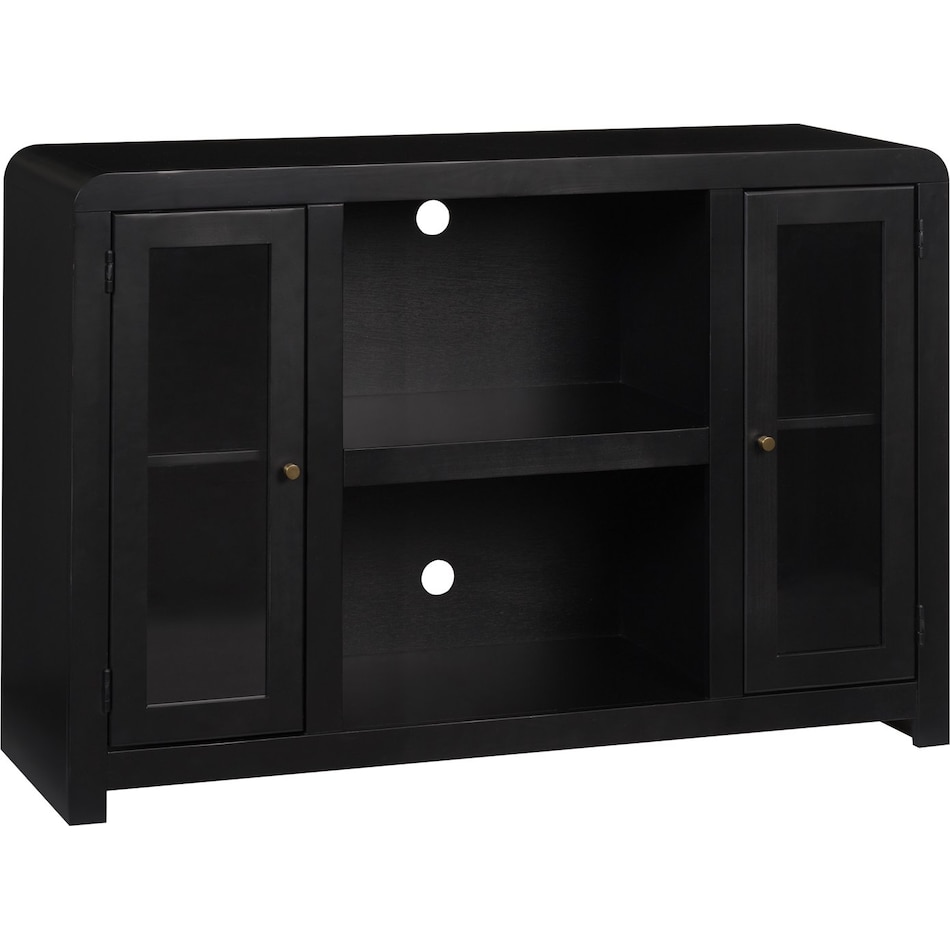 troy black console   