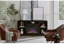 troy black fireplace insert   