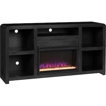 TROY 66" TV STAND WITH FIREPLACE