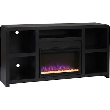 TROY 66" TV STAND WITH FIREPLACE