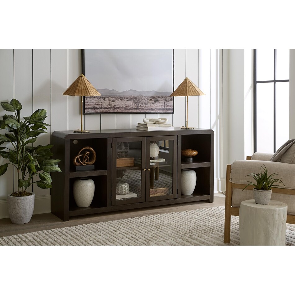 troy espresso console   