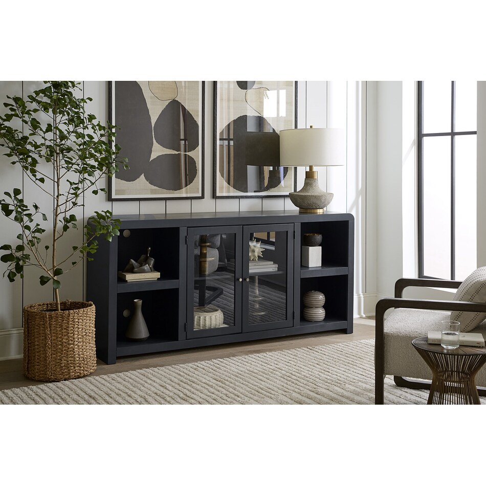 troy malta blue console   