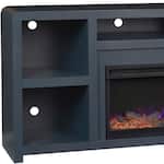 troy malta blue fireplace insert   