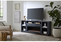 troy malta blue fireplace insert   