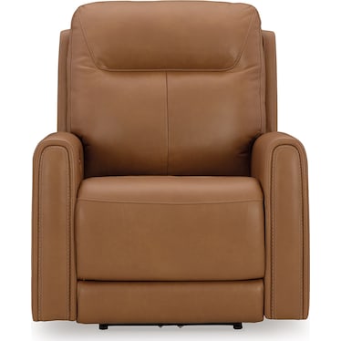TRYANNY LEATHER POWER RECLINER