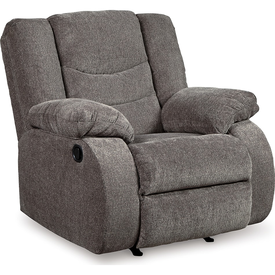 tulen grey recliner   