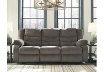 tulen grey reclining sofa   