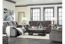 tulen grey reclining sofa   