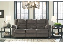 tulen grey reclining sofa   