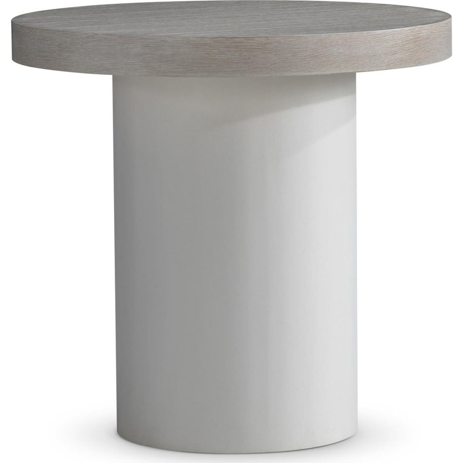 turo natural fossil end table   