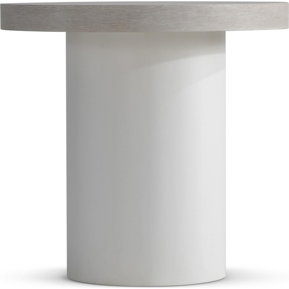 turo natural fossil end table   