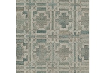 turquoise ivory swatch  