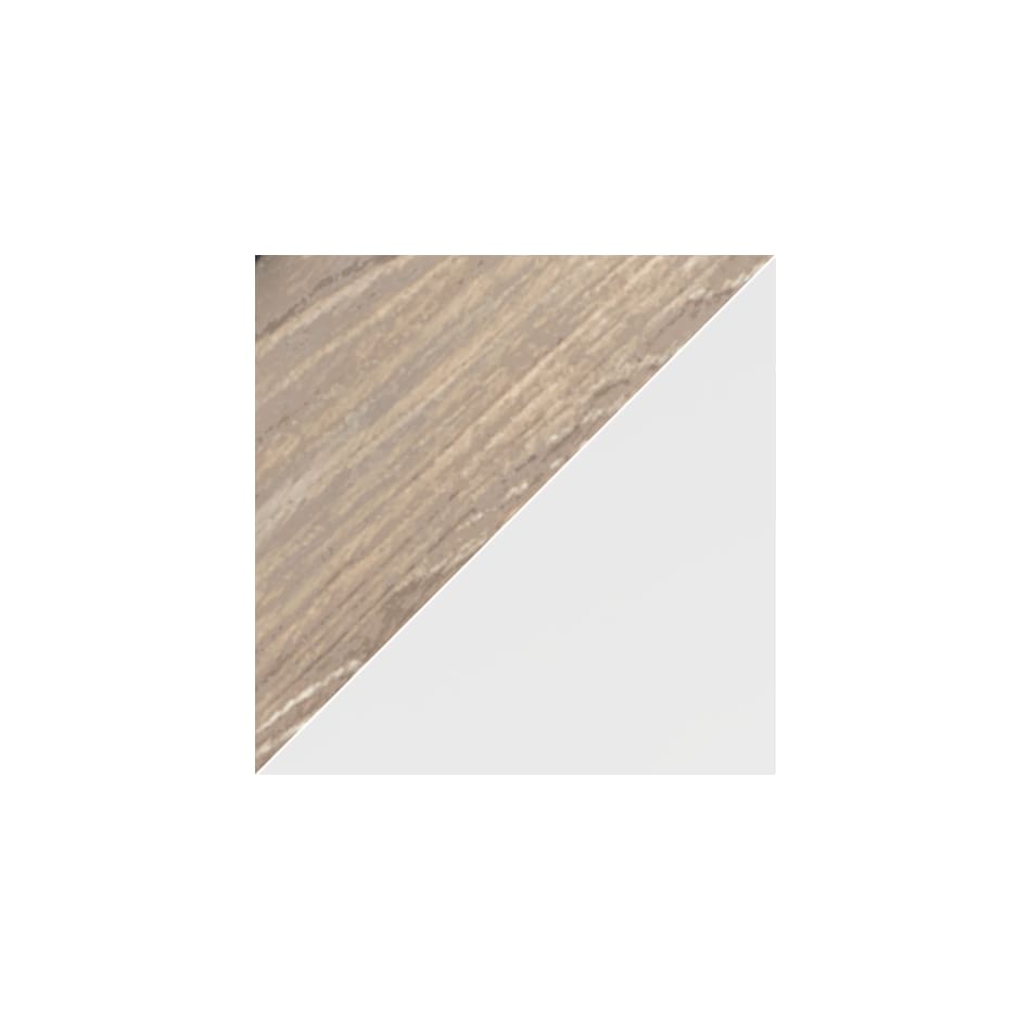 two tone white brown swatch  